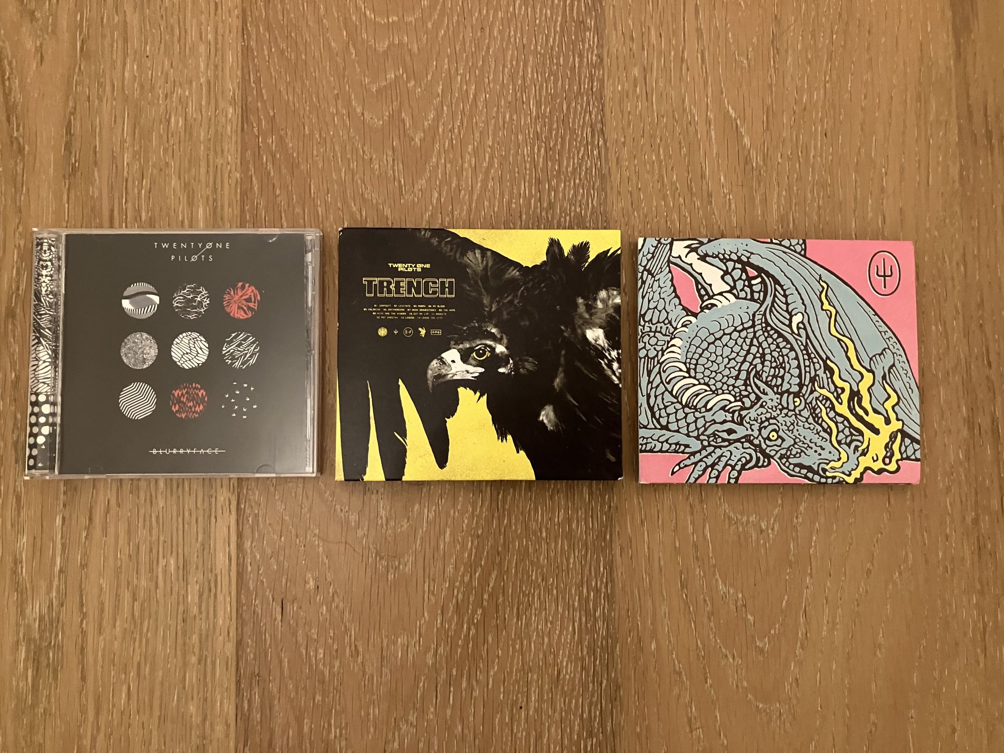 Twenty One Pilots CD Bundle - Blurryface, Trench, Scaled and Icy