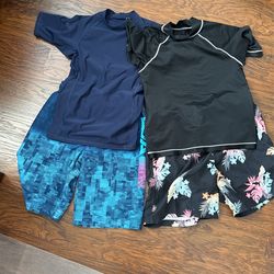 Men’s/Boys Bathing Suit/Rash Guards