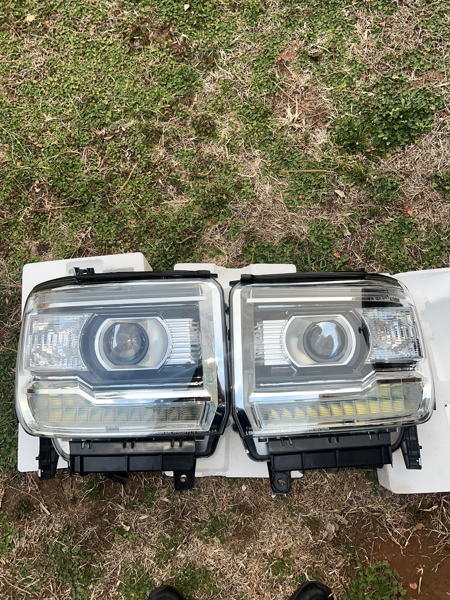 GMC Sierra Headlights 