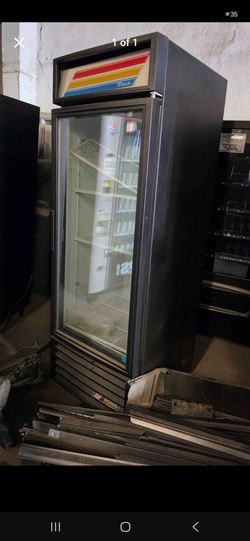 True slim display freezer like new