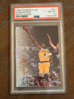 1998 Stadium Club Kobe Bryant Royal Court #RC-2 PSA 8.5 LA Lakers 