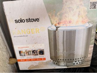 Solo Stove Ranger 2.0,portable smokeless fire pit.