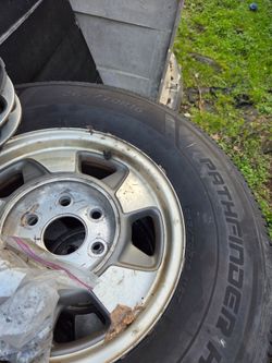 Tires and wheels