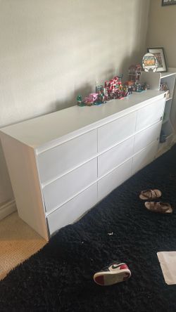 White dresser