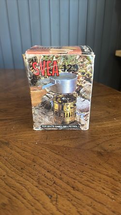 Vintage camp stove