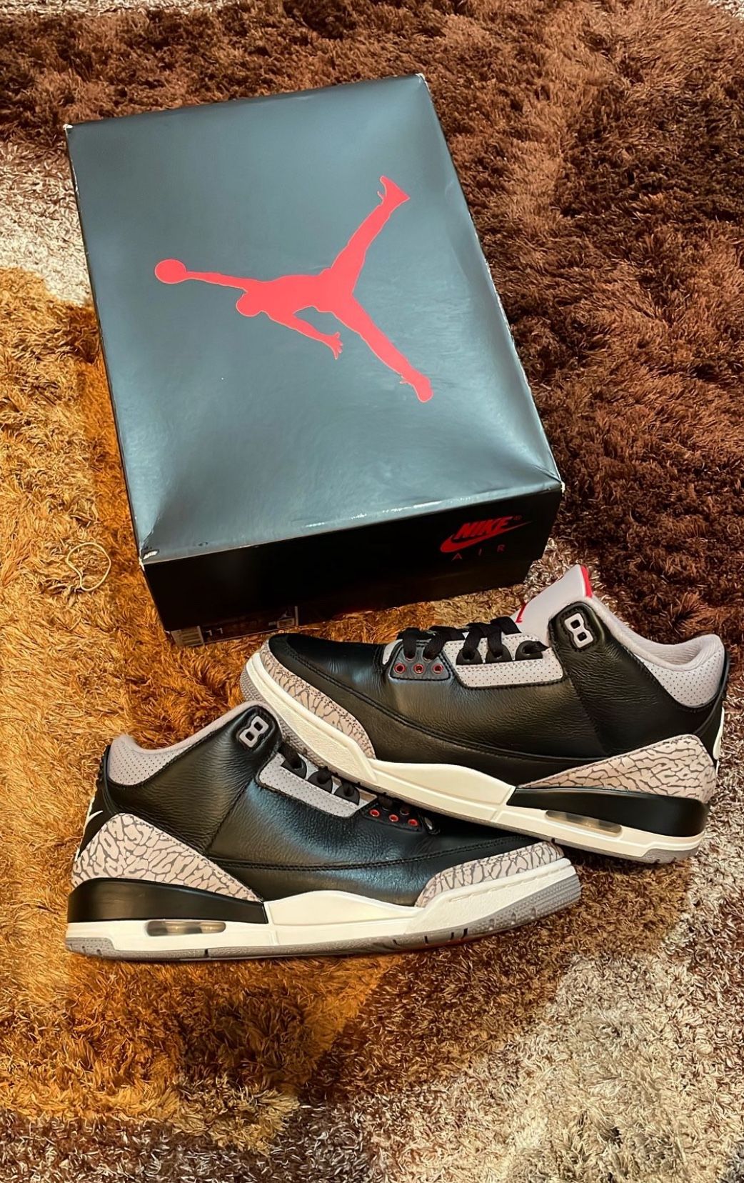 Jordan 3 Black Cement