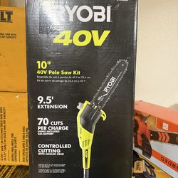 Ryobi 40v pole saw