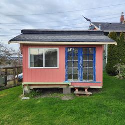 12' x 9' Shed - Finished Custom Built, All Wood, Great Condition