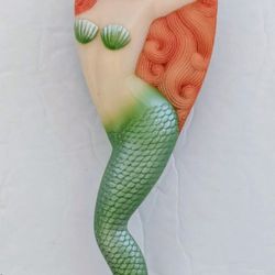 Mermaid Hand Painted Hair Brush