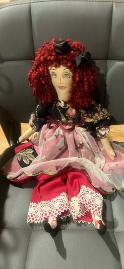 Handmade vintage doll