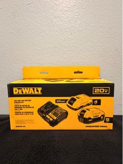 New Dewalt 20V Max Battery Starter Kit