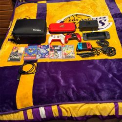 Nintendo Switch With Accessories 