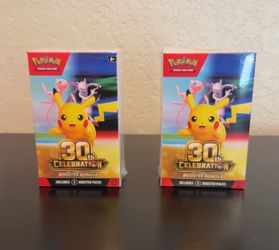 Pokemon 30th celebration booster bundle