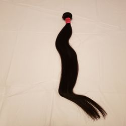 Black 20 inch Straight Brazilian Bundles