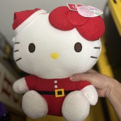 Hello Kitty Christmas Plushies 