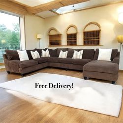 FREE DELIVERY! Down-Filled Sectional