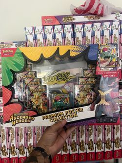 Pokemon AH premium poster boxes