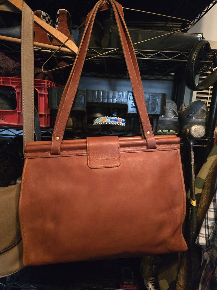 Vintage Rare Coach Barclay tote