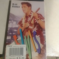 NEW Vintage Sealed Elvis Presley VCR Tape Blue Hawaiian