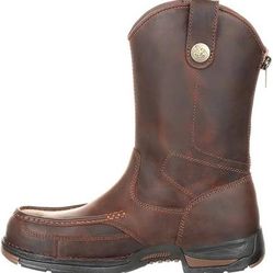 NEW Size 8.5 Or 9  11w Waterproof Work Boots Georgia Boot Men Wellington Athens