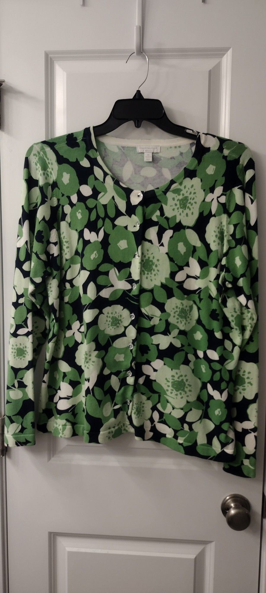Sweater GREEN FLORAL