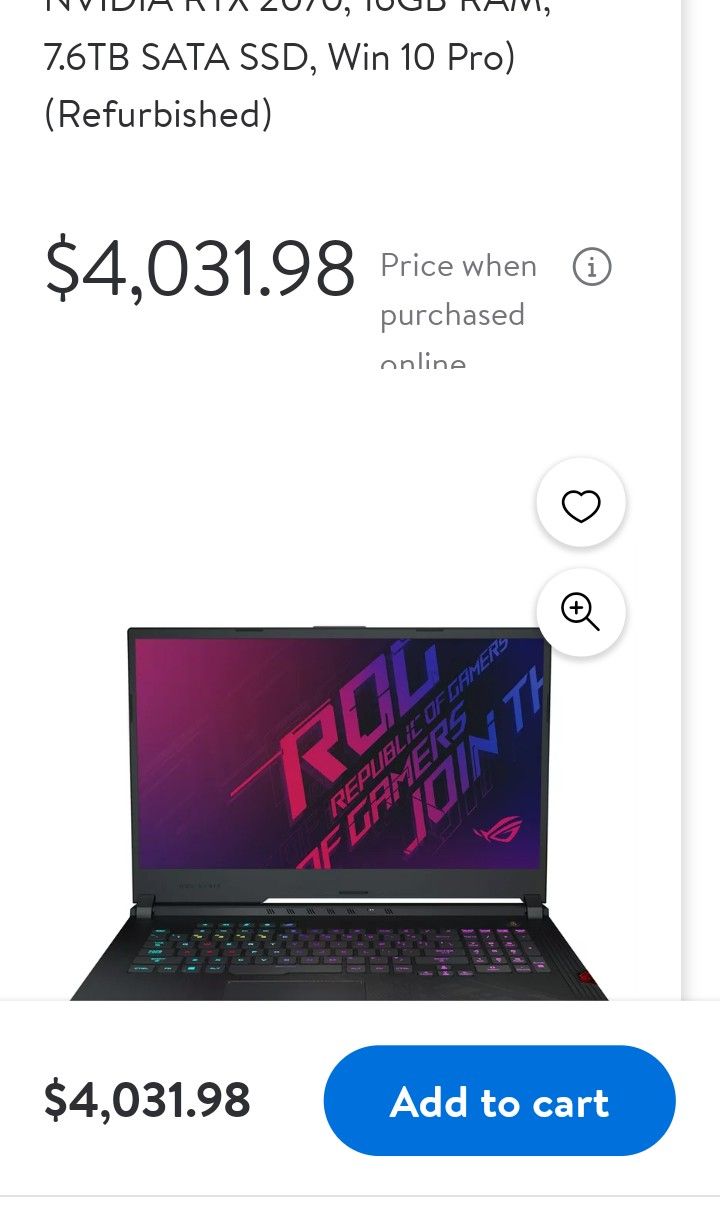 Asus Gaming Notebook PC & All In One Copier/Printer