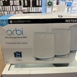 NETGEAR RBK753-100NAR AX4200 Orbi WiFi 2 Satellites + 1 Router