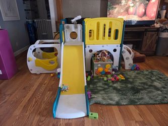 Indoor/outdoor slide