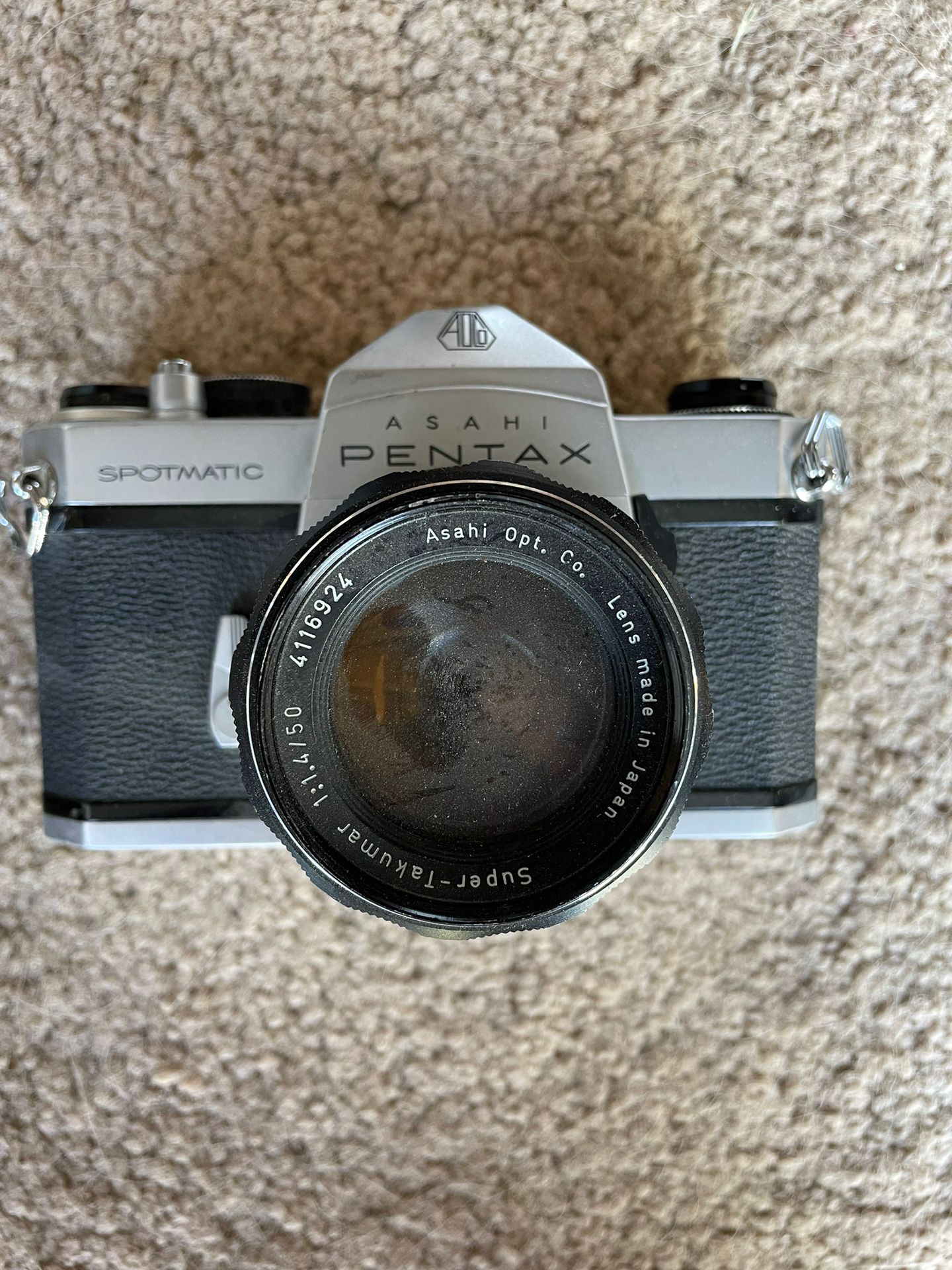Asahi Pentax Spotmatic Camera w/lenses