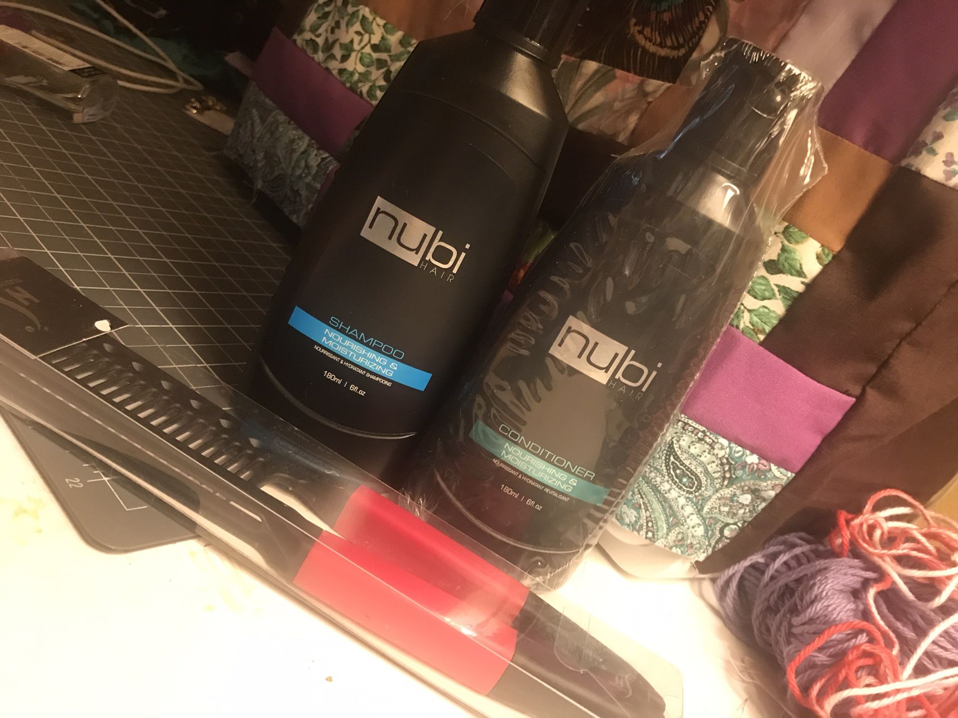 Nubi shampoo/conditioner