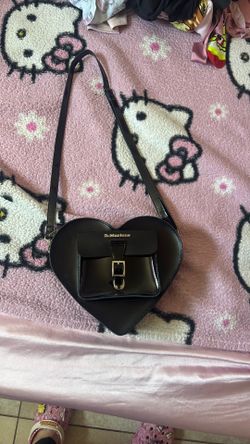 HEART SHAPED doc martens Hardware Kiev Leather Bag purse