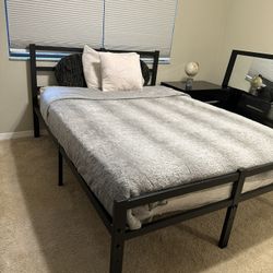 Full Side Mattress + Frame