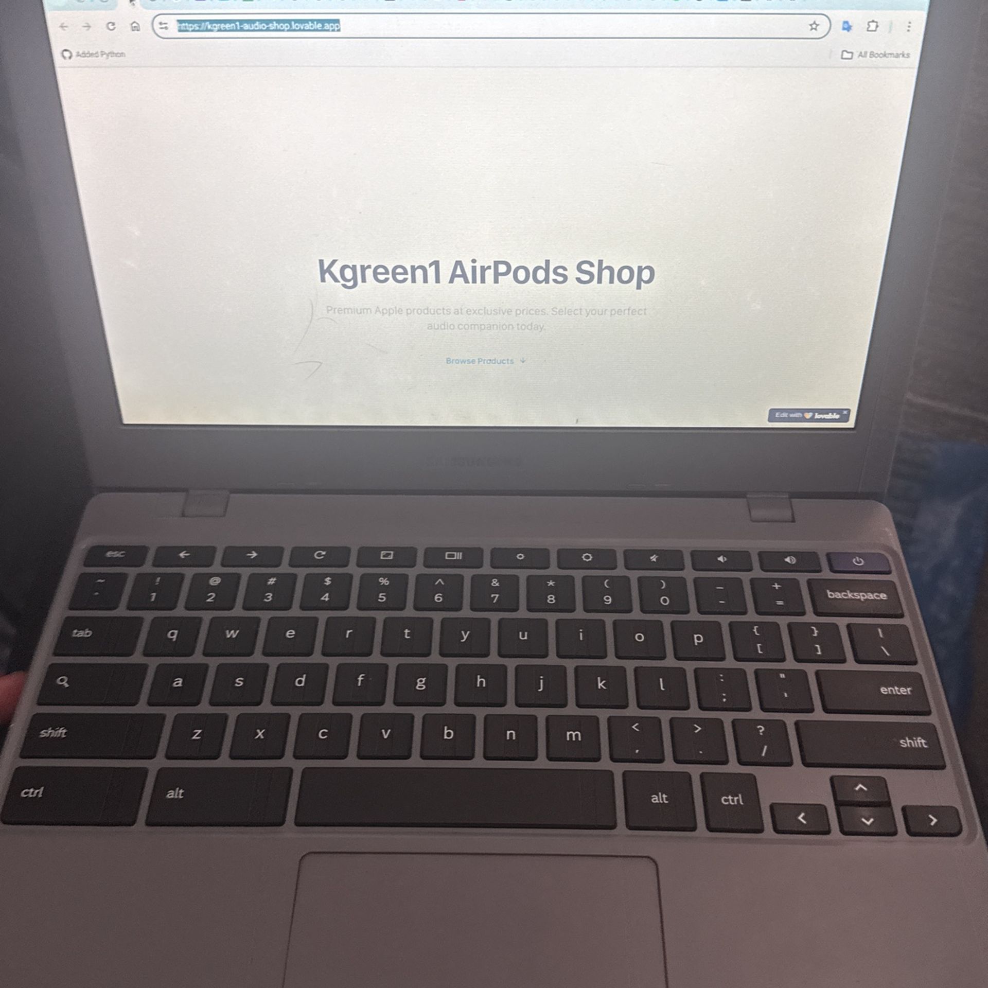 Chromebook for sale