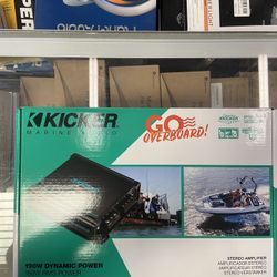 Kicker Stereo Amplifier Dynamic Power RMS Power