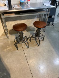 Bar stools  industrial