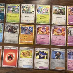 Pokémon Card Lot – 24 Commons & Uncommons, Mint/Near Mint Condition