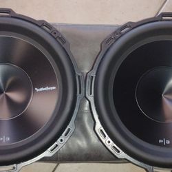 New Rockford fosgate P3 12's / Nuevo El Par 