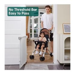 Babelio Baby Gate, 26-43" W 28" H No Bottom Bar