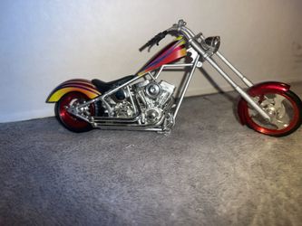T-Rex Sunburst Orange County Chopper 1:18 Scale Model 
