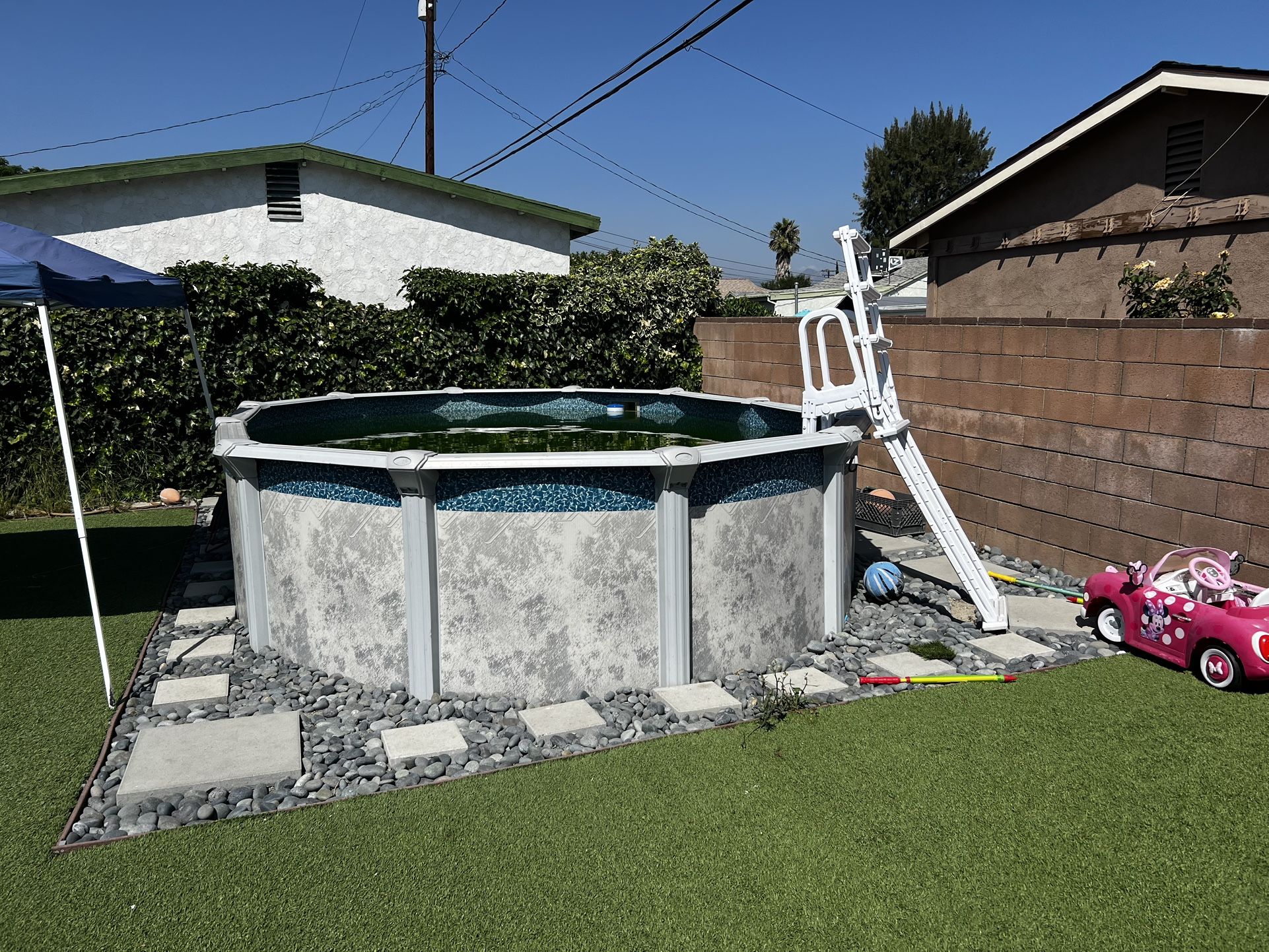 Above Ground Pool 2 Yrs Old