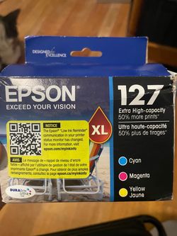Epson 127 XL Color Ink Cartridge 3-Pack