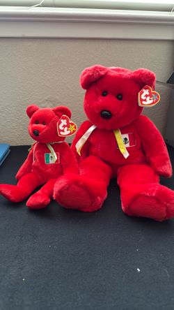 Osito Beanie Baby + Buddy + Teenie