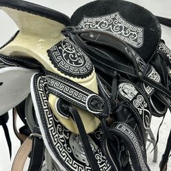 Monturas charras para caballos 🐎 100% piel  De la mejor calidad