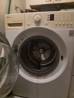 LG Frontload Washer & can more dryer front load