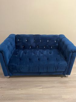 2 suede couches