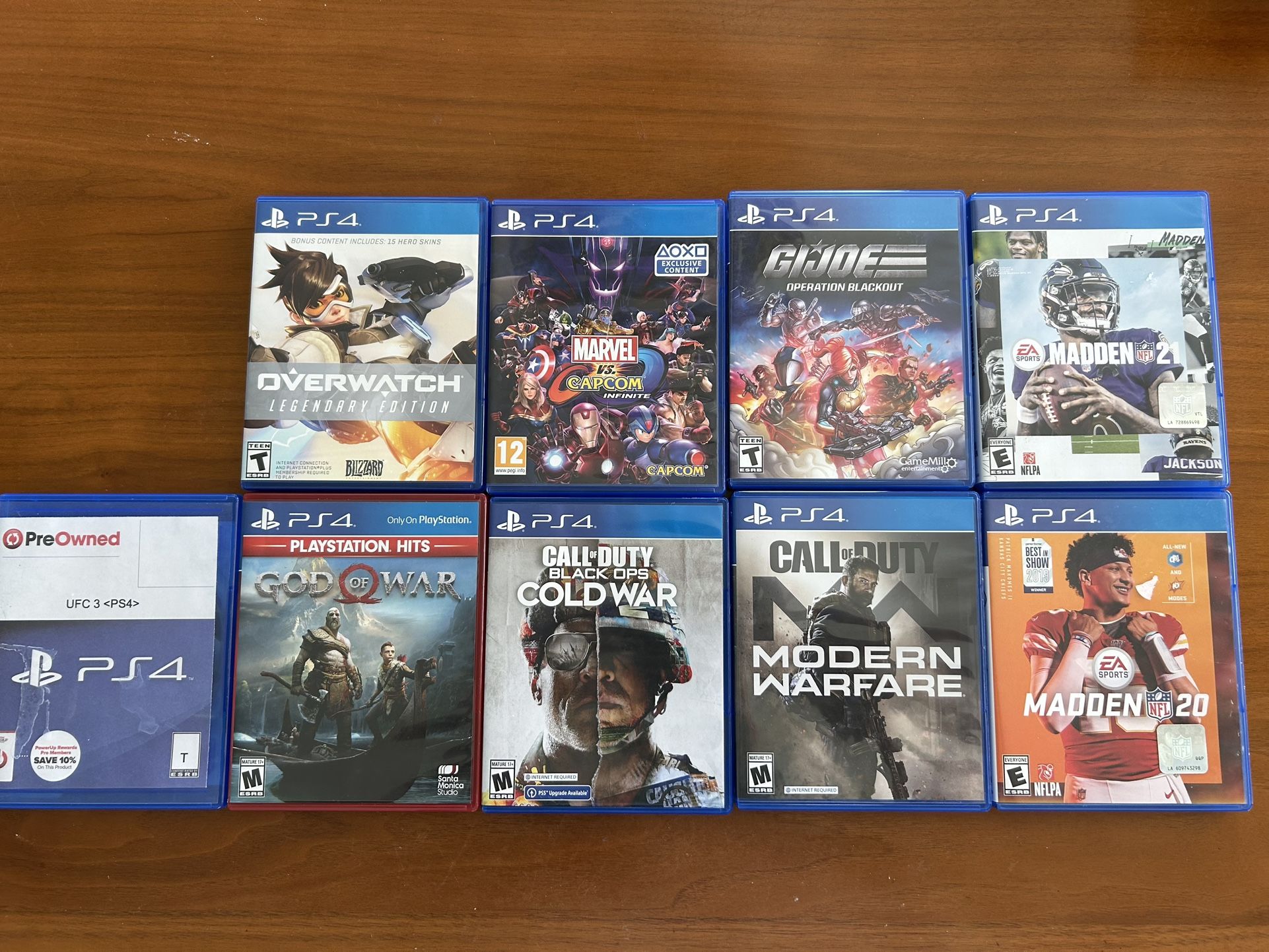 PlayStation 4 Bundle - 9 Games Total!