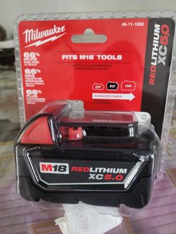 Milwaukee M18 5.0 Battery 