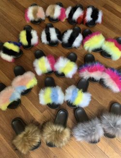 Fur Slides wholesale