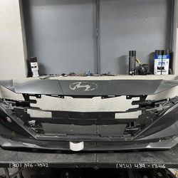 2021-2022-2023 HYUNDAI ELANTRA FRONT BUMPER OEM USED #9303