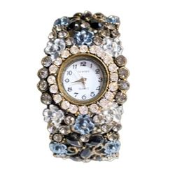 Cici & Faye Gemed Out Cuff Quartz Watch 